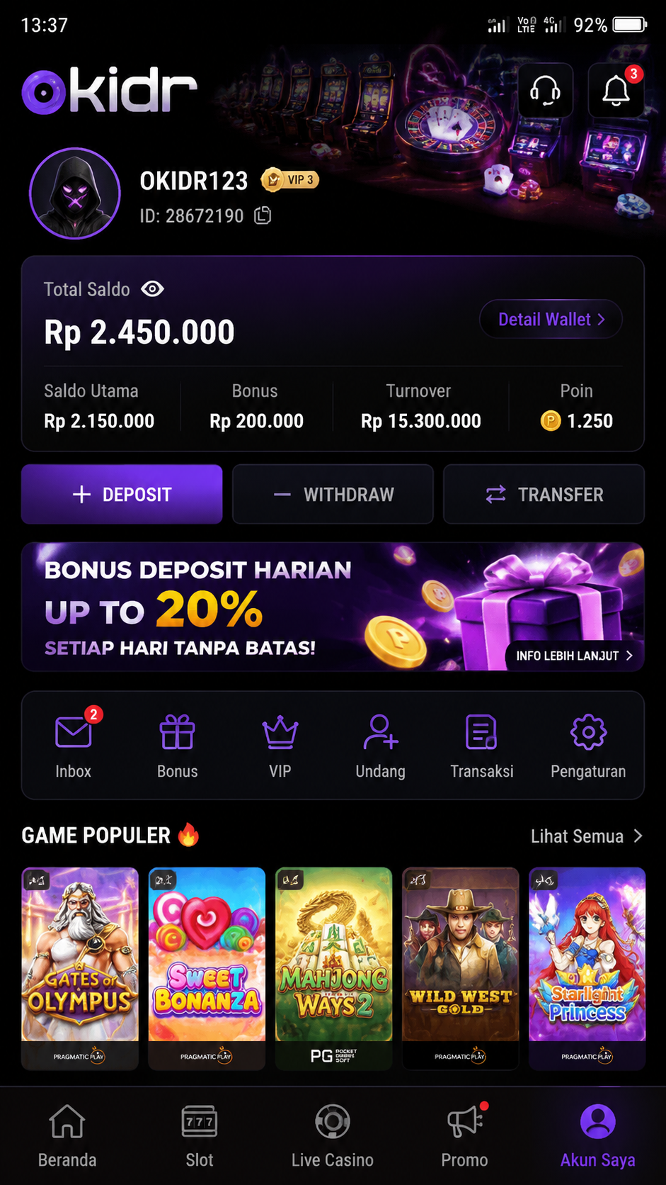 Screenshot 3 okidr
